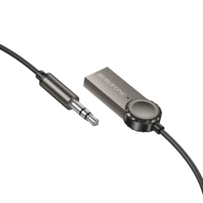 Bluetooth аудіо ресівер Borofone BC56 (Сірий)