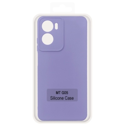 Купить чохол soft silicone case full для motorola g05/e15 (linen blue/lilac) онлайн