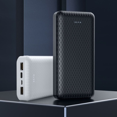 додаткова батарея power bank borofone bj3a minimalist 20000mah (білий) 