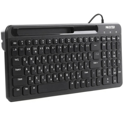 клавіатура дротова maxxter kb-01b-ua 