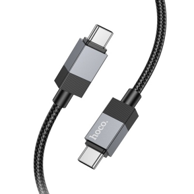 кабель hoco x110 type-c - type-c 60w/1m (чорний) 