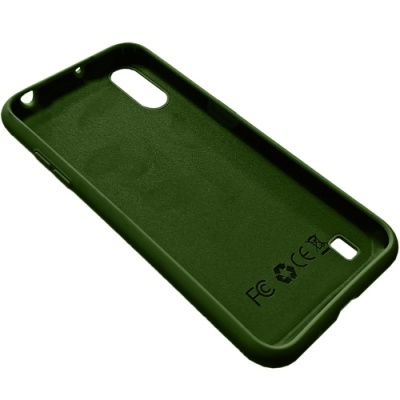 Купить силіконовий чохол nano silicone для samsung a015 galaxy a01 - dark green онлайн