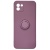 Купить силіконовий чохол soft silicone casevsmagnet ring для samsung a035 galaxy a03 - blueberry yougurt онлайн