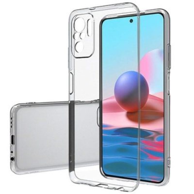 Купить силіконовий чохол ou case для xiaomi redmi note 10/note 10s/poco m5s (прозорий) онлайн