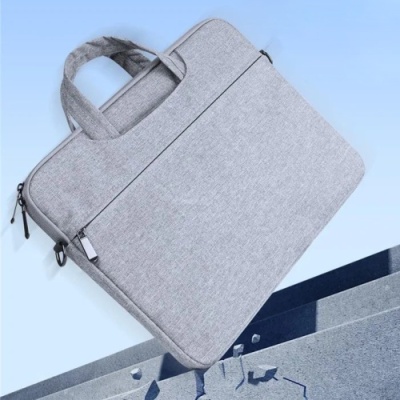 сумка для ноутбука dux ducis lbjb shoulder bag for 14"-15.4" (light grey) 