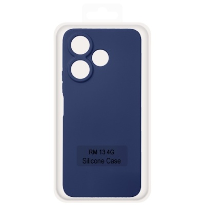 Купить чохол soft silicone case full для xiaomi redmi 13 4g/poco m6 4g (синій) онлайн