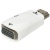 перехідник hdmi - vga(f) + aux (білий) 
