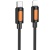 Кабель Borofone BX114 Silicone Type-C - Lightning PD27W/1m (Чорний) кабель borofone bx114 silicone type-c - lightning pd27w/1m (чорний)