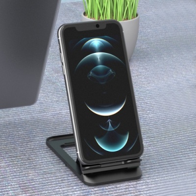 тримач skydolphin sh11 plastic shell desktop support (чорний) 