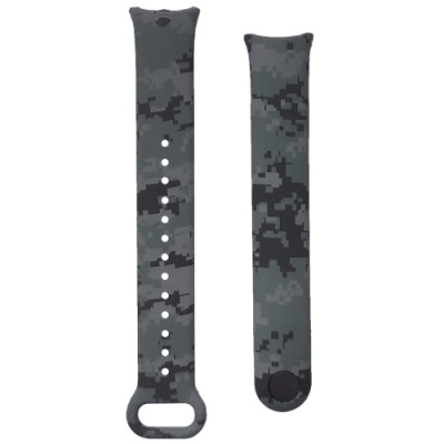 ремінець для xiaomi mi band 8/9/10 (military) pixel khaki 