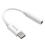 перехідник hoco ls30 type-c - 3.5 audio jack (білий) 
