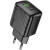 Мережевий Зарядний Пристрій Hoco CS25A 1USB/18W/QC3.0 + 1Type-C/20W/PD (Чорний) мережевий зарядний пристрій hoco cs25a 1usb/18w/qc3.0 + 1type-c/20w/pd (чорний)