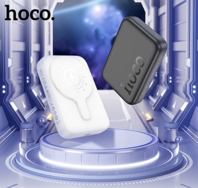 додаткова батарея power bank hoco j117a esteem pd20w magnetic 10000mah (білий) 