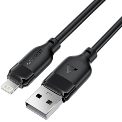 кабель acefast c16-06 usb - lightning (2м) (чорний) 