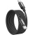 кабель hoco x89 wind (pd) type-c - type-c 60w 3a/2m (чорний) 