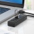 usb hub hoco hb25 easy mix 4-in-1 converter (usb to usb3.0+usb2.0*3) (чорний) 