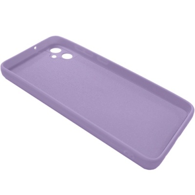 Купить силіконовий чохол soft tpu armor для samsung a055 galaxy a05 - light violet онлайн