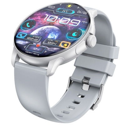 смарт-годинник xo j11 amoled (сірий) 