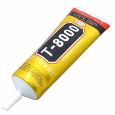 клей силіконовий  t-8000, 15ml, в тюбику з дозатором