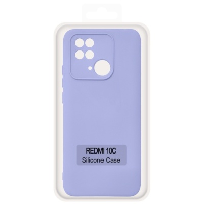 Купить чохол soft silicone case full для xiaomi redmi 10c (lilac) онлайн