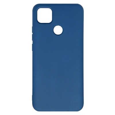 Купить силіконовий чохол soft silicone case для xiaomi redmi 9c/10a - dark blue онлайн