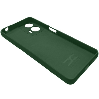Купить силіконовий чохол soft silicone case для motorola g04/g04s/g24/e14 (темно-зелений) онлайн