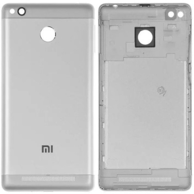 задня кришка для xiaomi redmi 3s (silver)