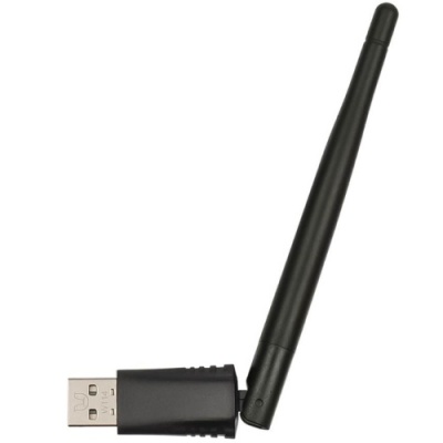 wi-fi адаптер alfa w114 usb 150mbps iptv / dvr receiver 3dbi black 