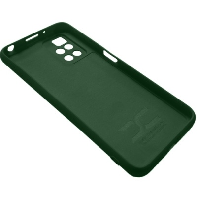 Купить силіконовий чохол soft silicone case для xiaomi redmi 10/redmi 10 2022 (темно-зелений) онлайн