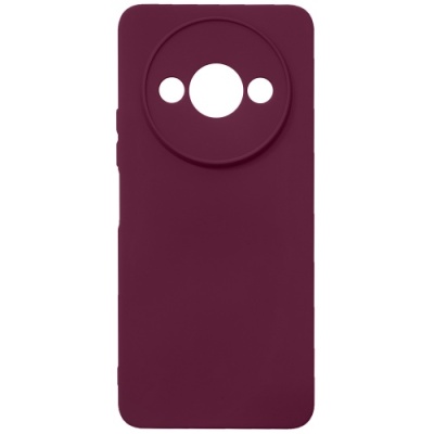 Купить чохол soft silicone case full для xiaomi redmi a3/poco c61 (maroon) онлайн