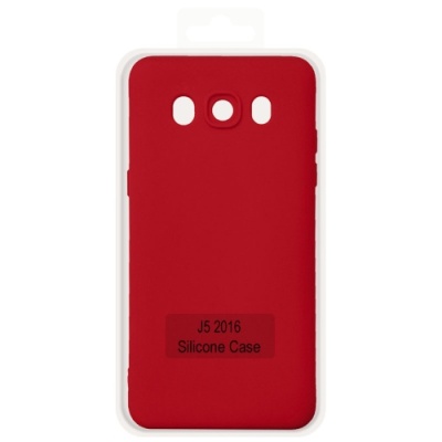 Купить чохол soft silicone case full для samsung j510 galaxy j5 2016 (red) онлайн