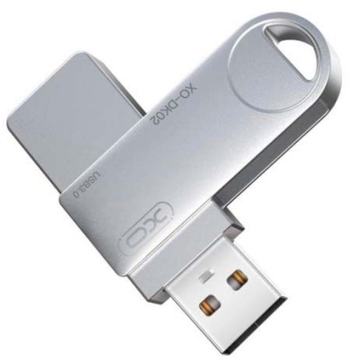 usb флеш-накопичувач xo dk02 usb3.0 16gb (сталевий) 