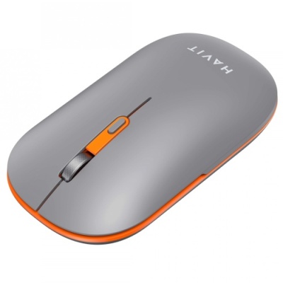 мишка бездротова havit hv-ms60wb gray (2.4ghz + bt5.1) дворежимна 