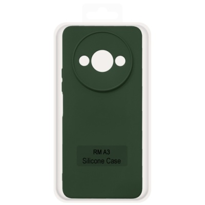 Купить чохол soft silicone case full для xiaomi redmi a3/poco c61 (dark green) онлайн