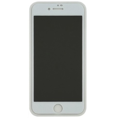 захисне скло glass для apple iphone 7/8 full glue анти-шпигун (білий) 