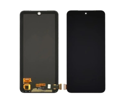 дисплей для xiaomi redmi note 10, note 10s, poco m5s з чорним тачскріном oled