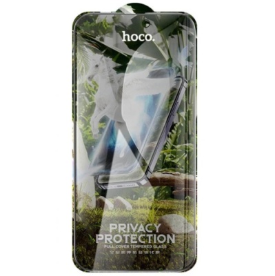 захисне скло hoco g11 hd privacy protection для apple iphone 14 pro max (чорний) 