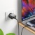 Мережевий Зарядний Пристрій Borofone BAS55A GaN 1USB/20W/QC3.0 + 1Type-C/30W/PD + (Type-C - Lightning) (Чорний) мережевий зарядний пристрій borofone bas55a gan 1usb/20w/qc3.0 + 1type-c/30w/pd + (type-c - lightning) (чорний)