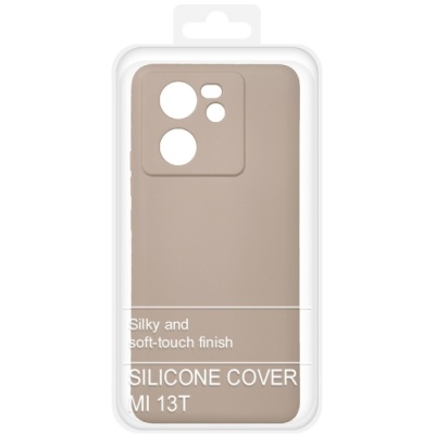 Купить силіконовий чохол soft silicone case для xiaomi 13t/13t pro (пудра) онлайн