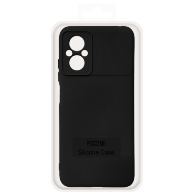 Купить чохол soft silicone case full для xiaomi poco m5 (black) онлайн