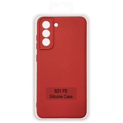 Купить чохол soft silicone case full для samsung g990 galaxy s21 fe (red) онлайн