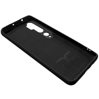 Купить силіконовий чохол soft silicone case для xiaomi mi note 10 - black онлайн