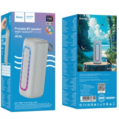 колонка hoco hc36 (сірий) 