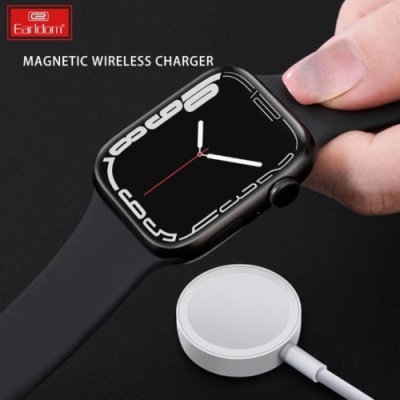 безпровідний зарядний пристрій earldom et-wc22 для apple watch (білий) 