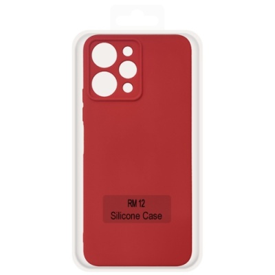 Купить чохол soft silicone case full для xiaomi redmi 12 (red) онлайн