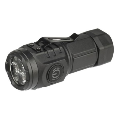 led ліхтарик акумуляторний l-s62 потрійний 400 mah black 