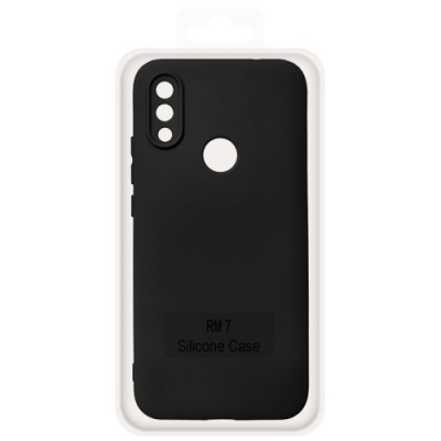 Купить чохол soft silicone case full для xiaomi redmi 7 (black) онлайн