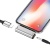 перехідник hoco ls25 lightning - aux (3.5mm) + lightning charge (сталевий) 