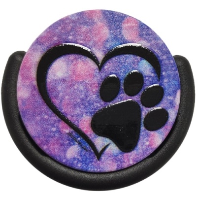 Купить тримач для телефона popsocket vs.3d print heart/paw онлайн