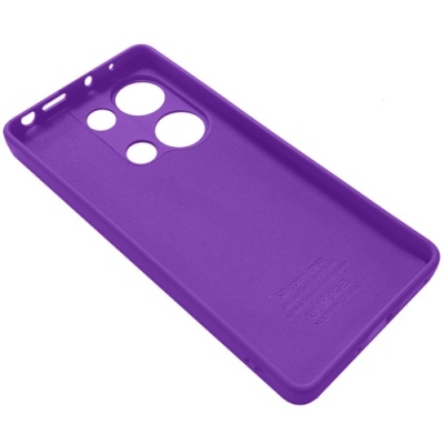 Купить чохол soft silicone case full для xiaomi redmi note 13 4g (фіолетовий) онлайн